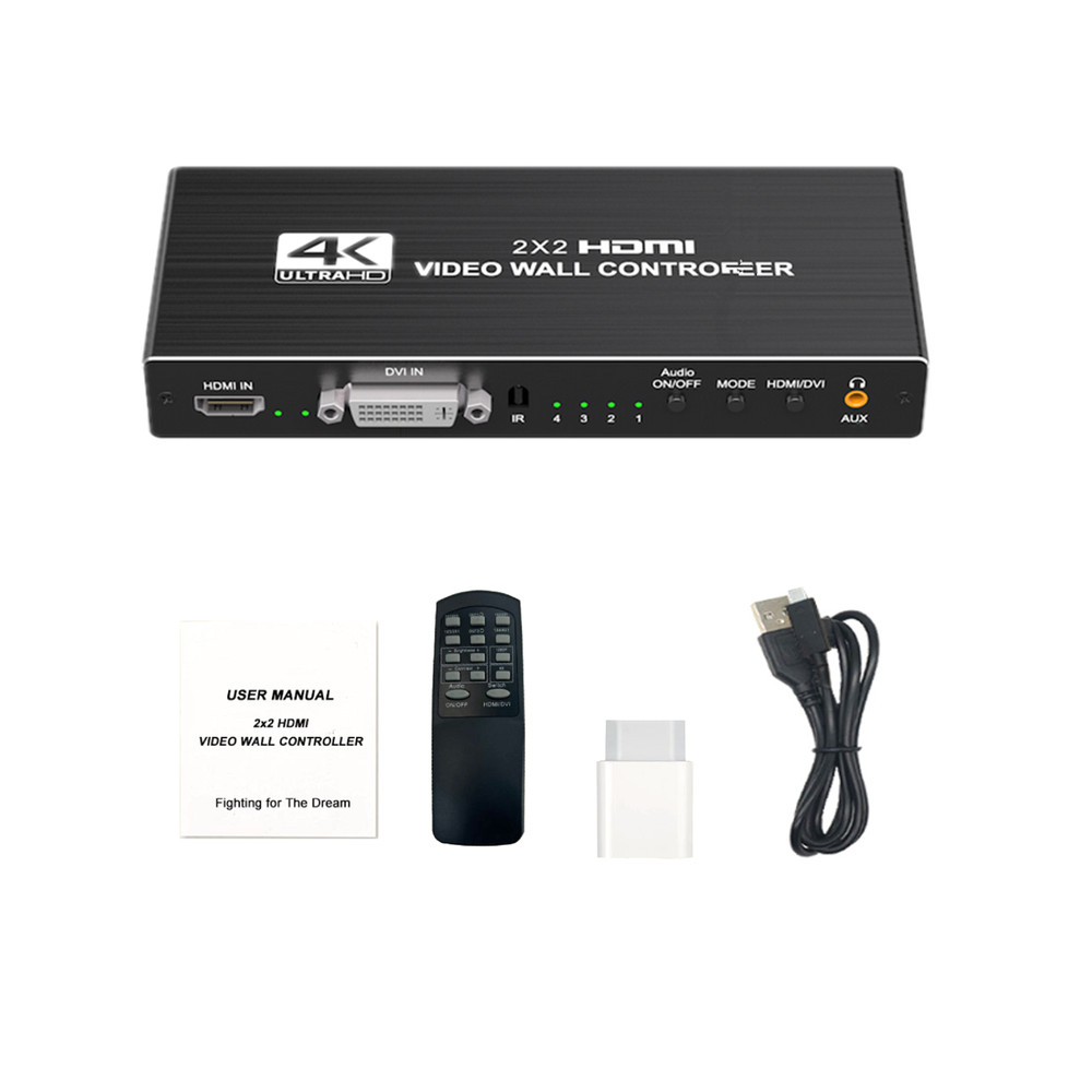 1X2 1X4 1X3 2X1 3x1 4X1 2x2 HDMI DVI Multi Video Controller Processor Splicer e