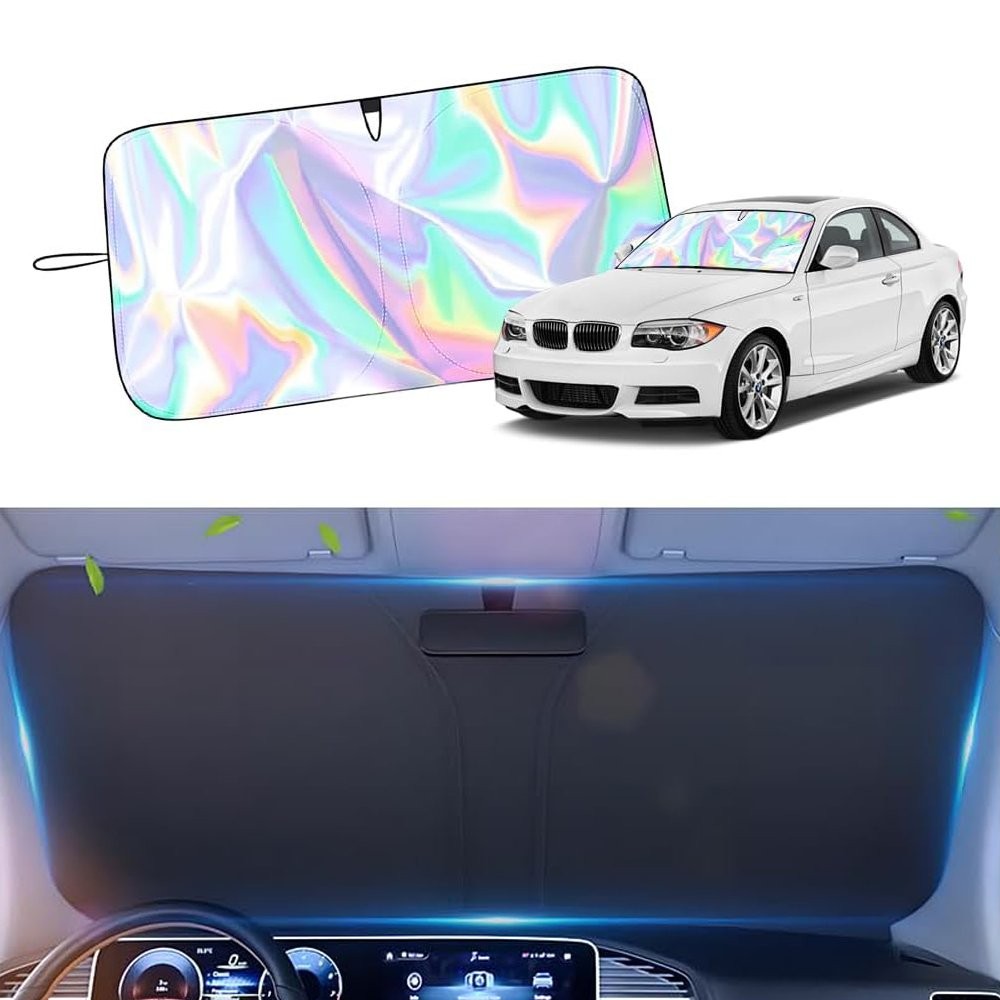 Foldable Car Front Rear Window Windshield Sun Shade Shield Cover Visor UV Block