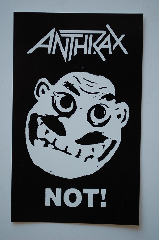 Anthrax Sticker Decal (471) Punk Rock Metal Exodus Excel Car Window Bumper