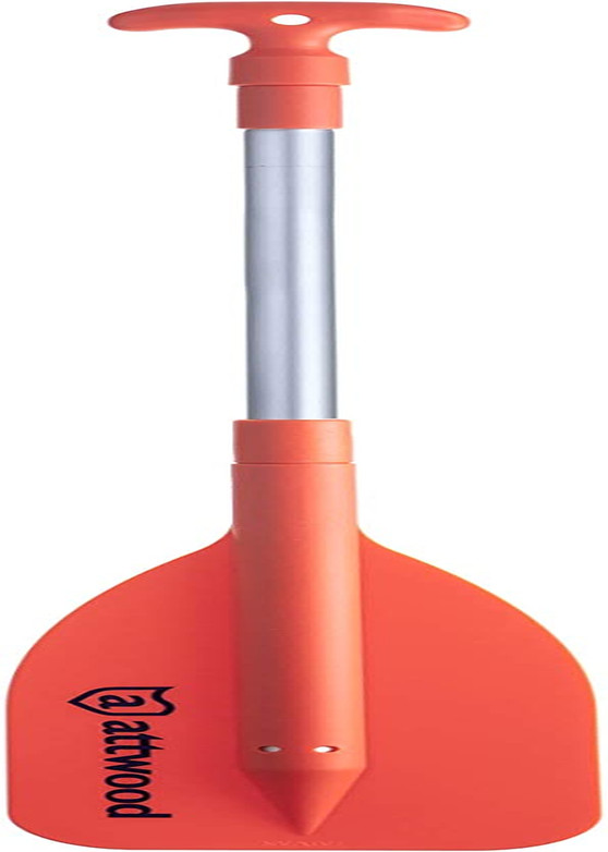 Emergency Telescoping Paddle for Boating, Orange