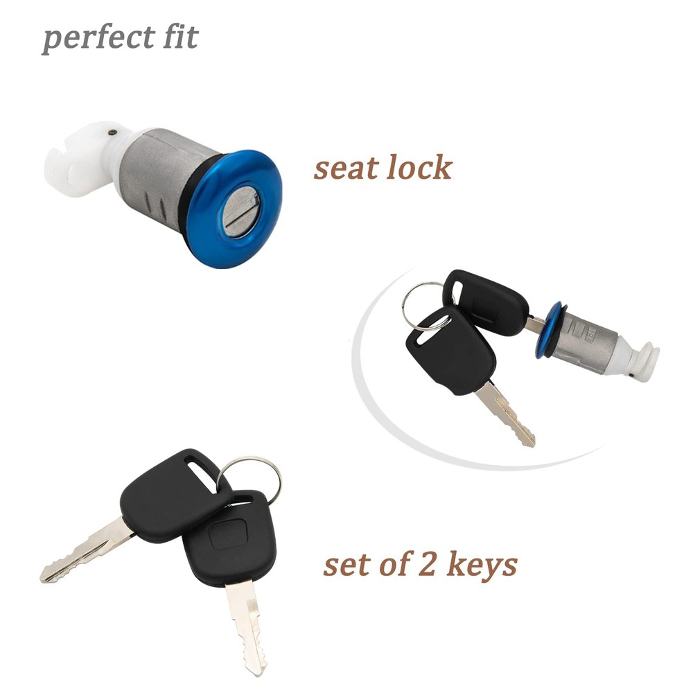 49cc Ignition Switch, 50cc Key Ignition, Ignition Switch Key Set Compatible w...