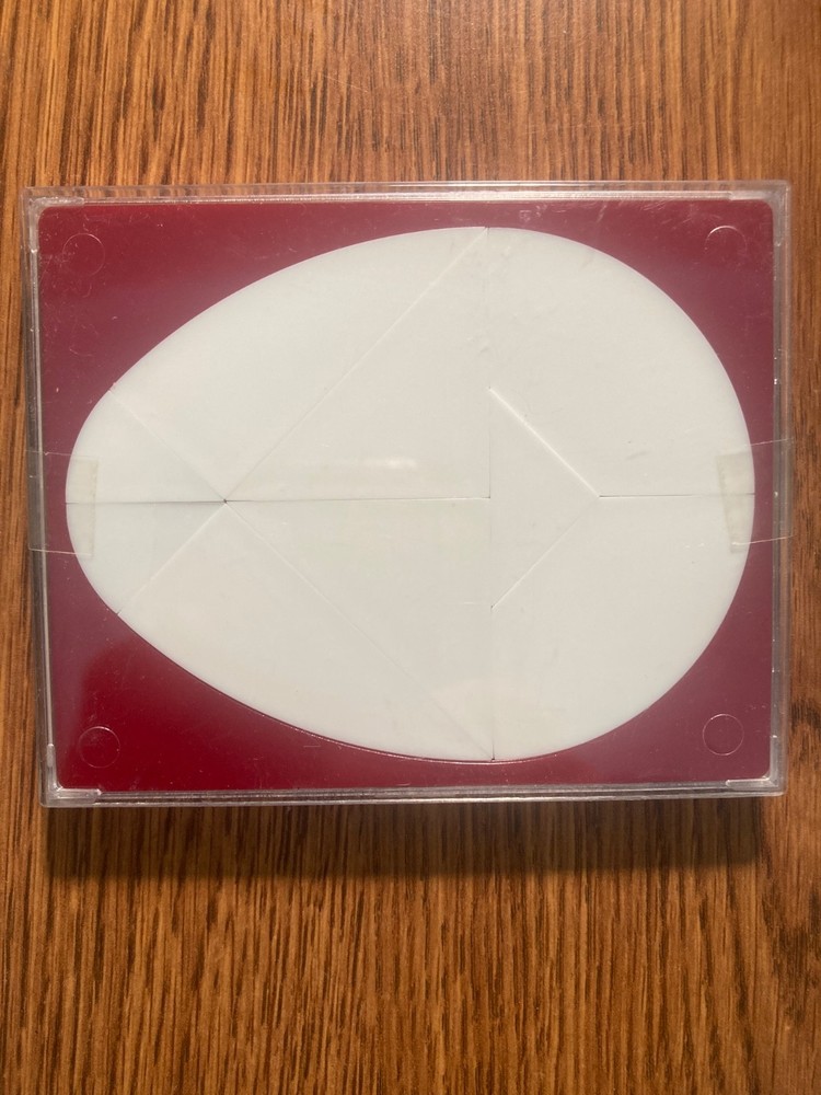 Six Plastic Tangrams