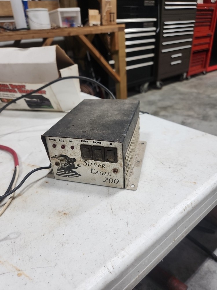 Silver Eagle 200 Linear Amplifier Vintage Rare - Made in USA - UNTESTED