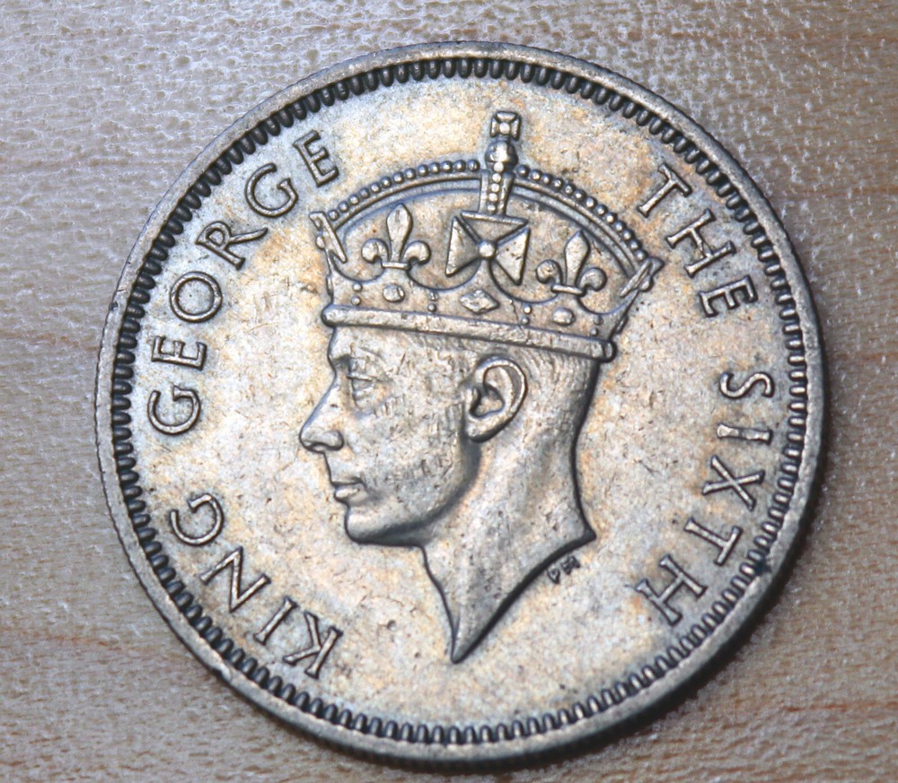 1950 Malaya 20 Cents