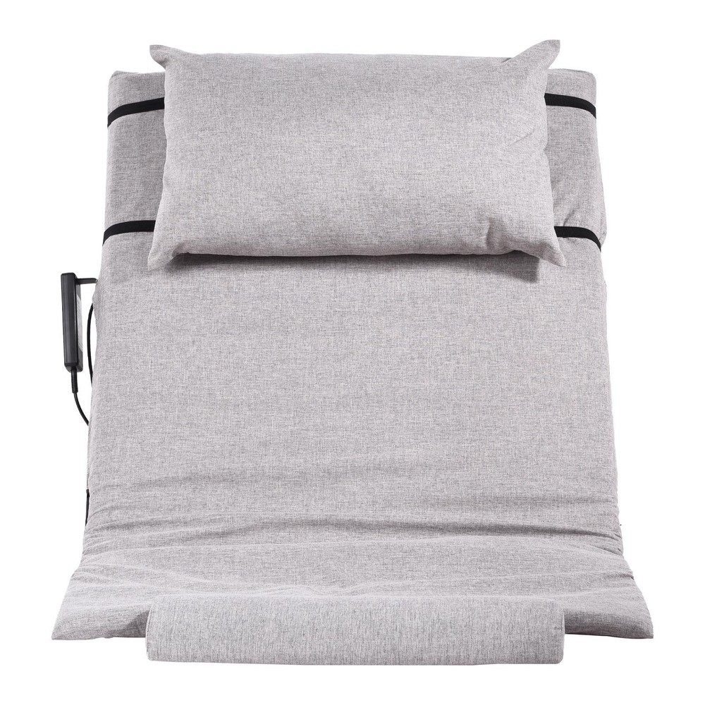 New Electric Lifting Bed Backrest 2-80° Adjustable Back Rest Support--
