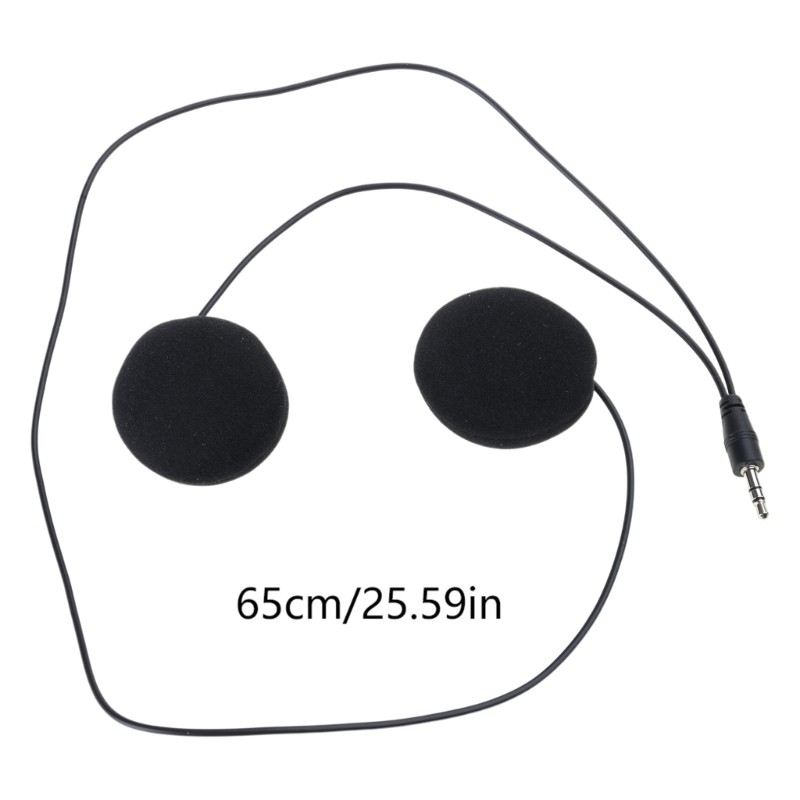Double Speaker Full Coverage Helmets Earphones For Clear Sound Experience