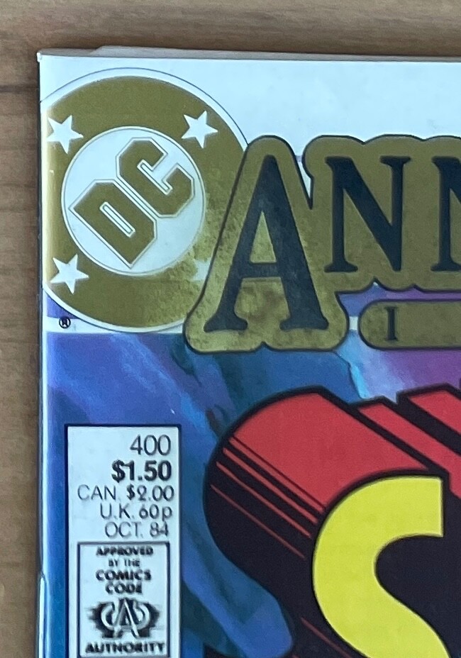 SUPERMAN #400 ~ DC COMICS 1984 ~ VF+