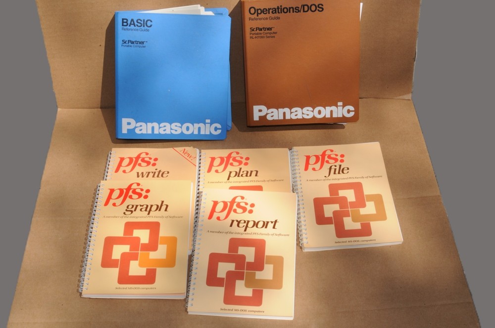 PANASONIC SR. PARTNER PORTABLE COMPUTER, USED, WORKING