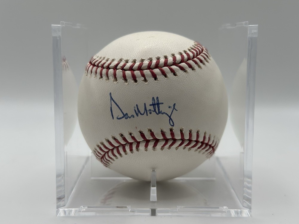 Don Mattingly Autograph Signed OML Baseball - JSA COA