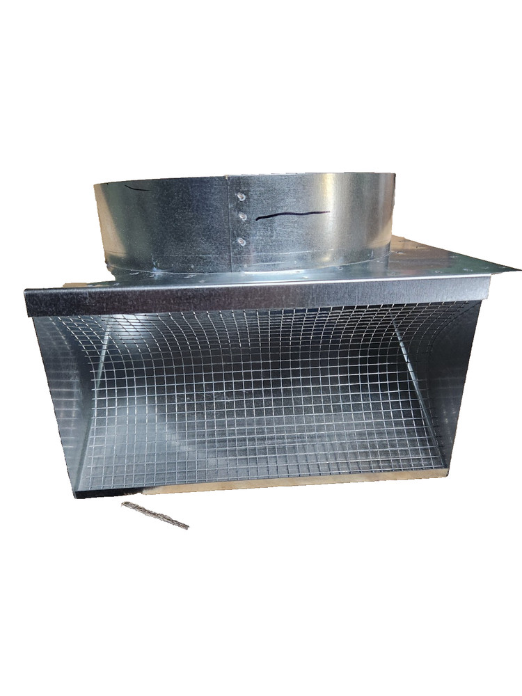 Renewaire FA8-G 8" Galvanized Wall cap