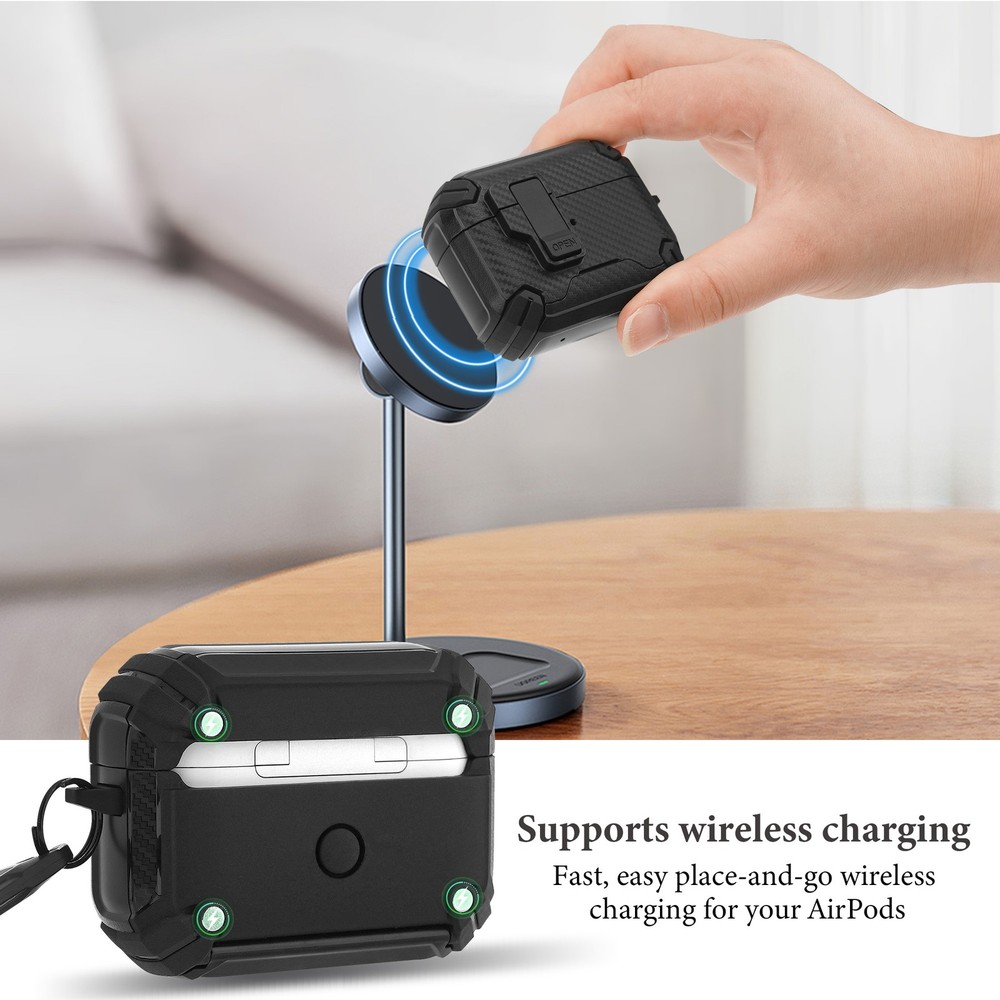 Headphone case designed for compatibility with Apple AirPods Pro 2/1