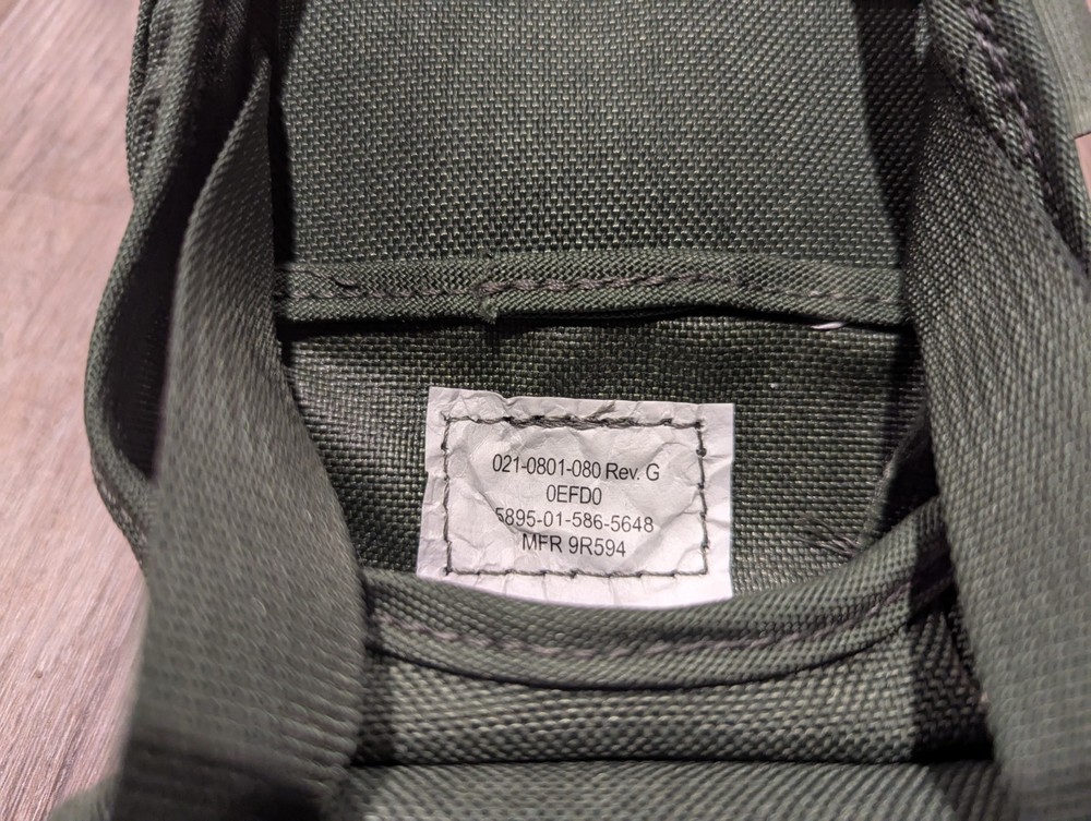 USGI MOLLE OD Green Electronic Communications Case Pouch