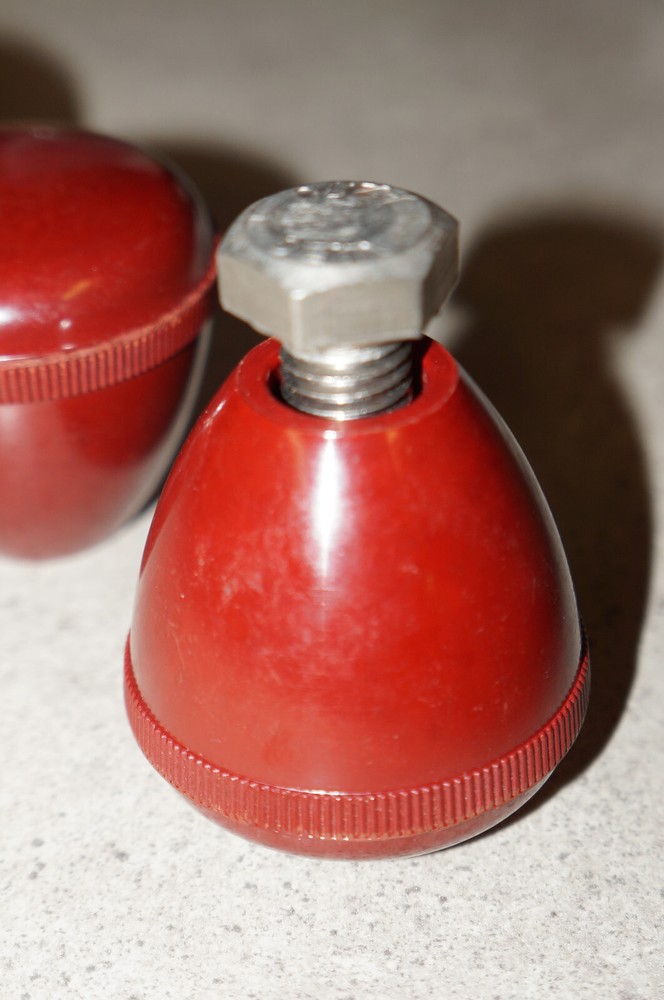 Lot / 25: POK Fire Valve Control Handle Shifter Knobs Phenolic M12-1.75 Threaded