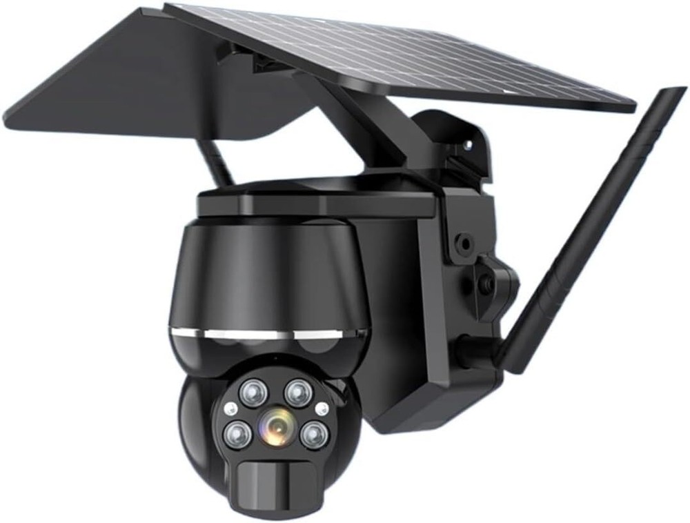 Solar Panel Battery Powered Camera Outdoor PIR Wireless Security Surveillance