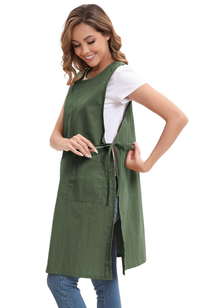 Oversize Waterproof Polyester Chef Apron for Cooking Kitchen Baking Grill