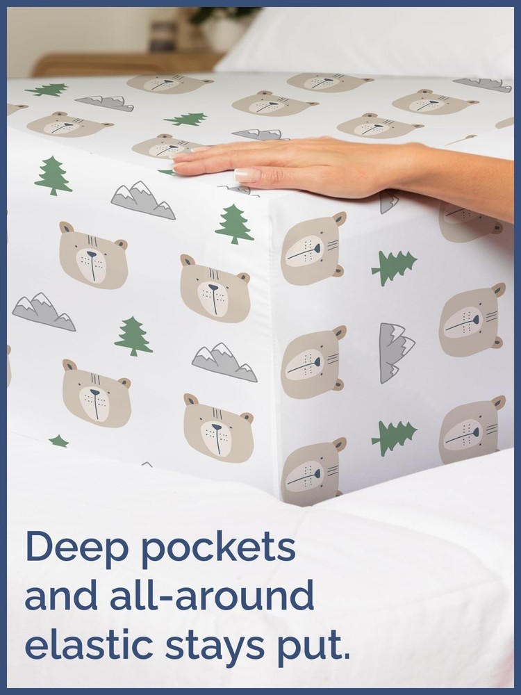 Themed Bedding Set - 4-Piece Natural Style Bedding Collection