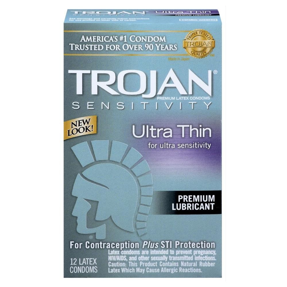 Trojan Sensitivity Ultra Thin - 12 count - Condoms