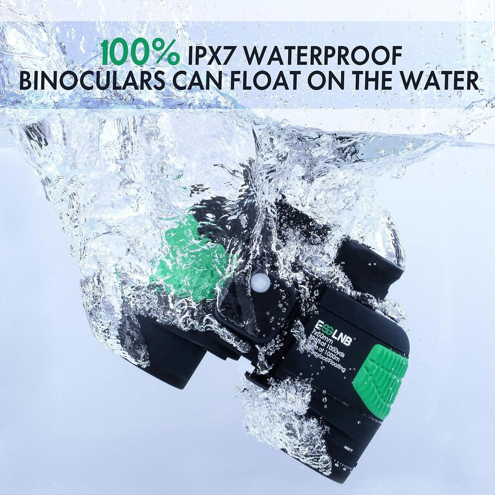 Marine Binoculars with Rangefinder & Compass=