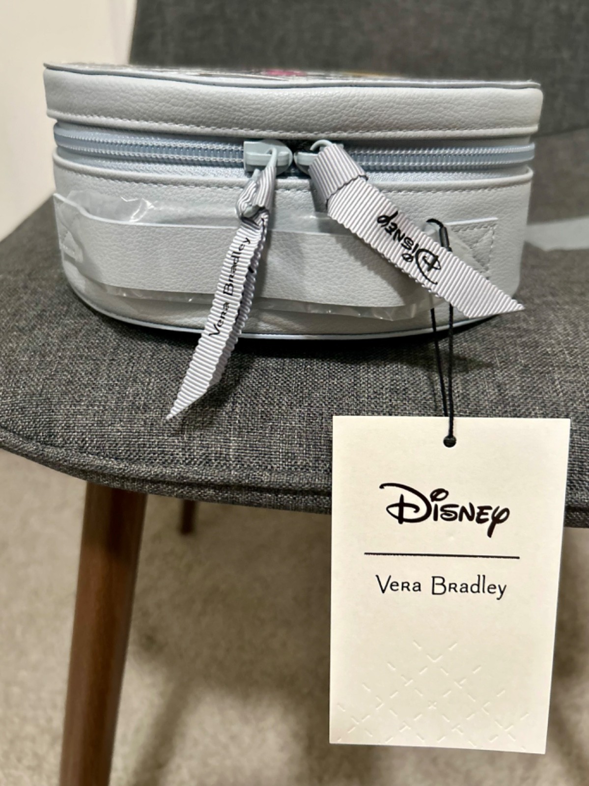 NEW Vera Bradley Disney MICKEY Mouse PICCADILL PAISLEY Whimsy Cosmetic Case NWT