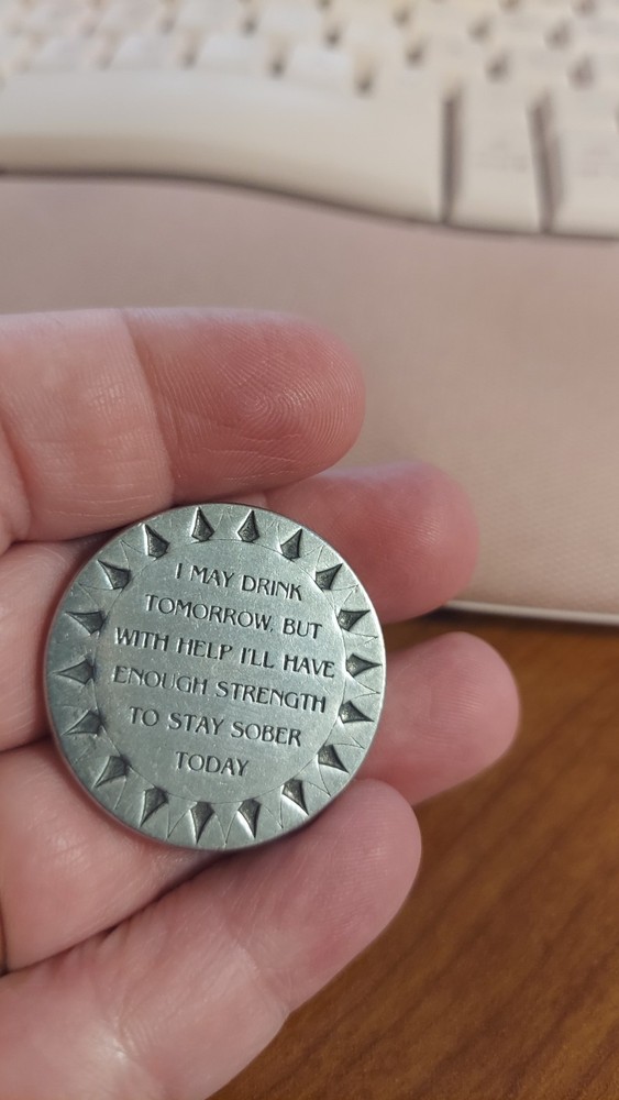 Alcoholics Anonymous AA Medallion Camel keep coming back Token Coin Chip