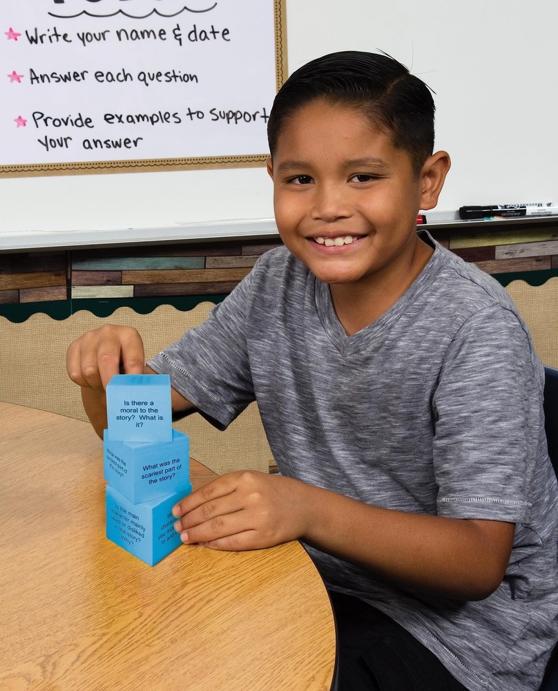 Reading Comprehension Foam Cubes (TCR20634)