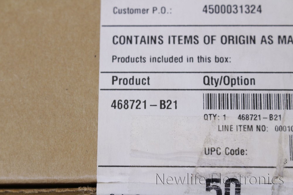 (New) HP 468721-B21 Microsoft Windows 2008 Server Standard Edition