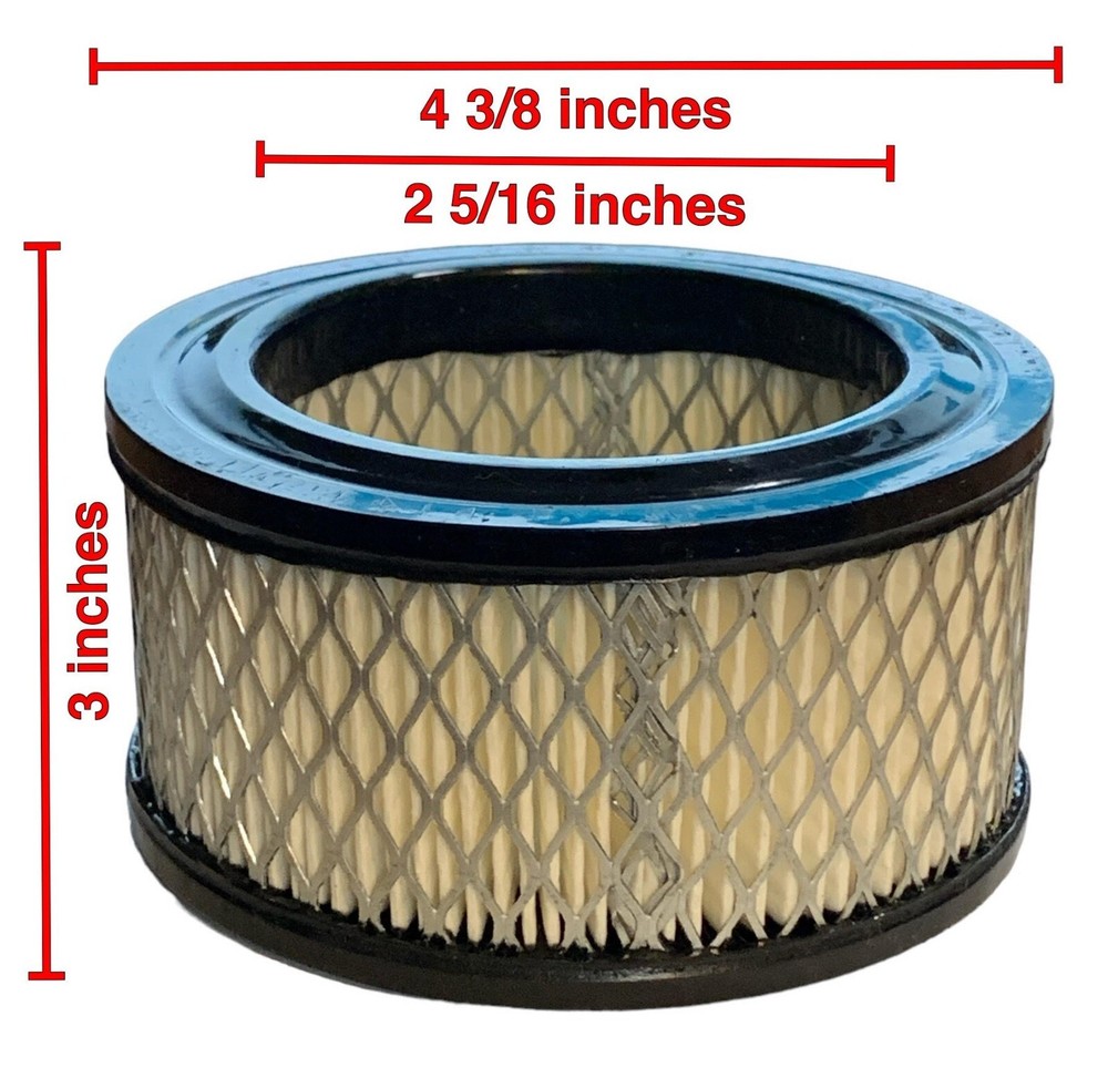 Air Compressor Intake Polyester Filter Element Fits Solberg 15 & 1R416