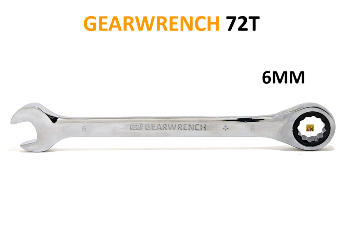 NEW GEARWRENCH RATCHETING WRENCH 12 POINT METRIC MM, SAE INCH 72T PICK SIZE