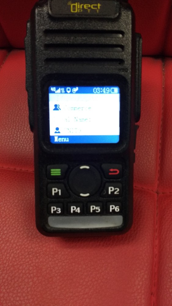 DirectPTT i682 Two Way Global Cellular Network Radio USED POWERS ON