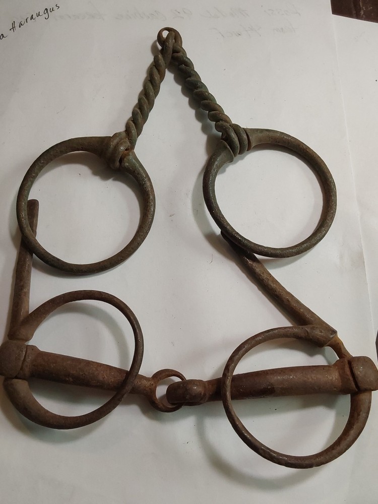2 Vintage 1800's Snaffle Bits