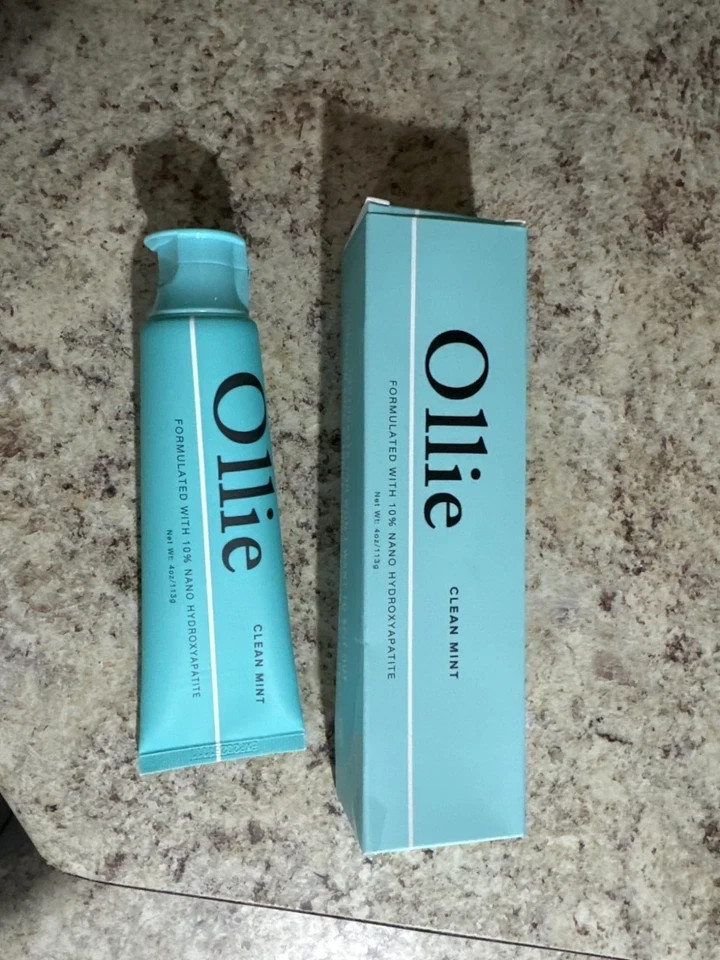 Clean Mint Nano Hydroxyapatite Toothpaste for Teeth Whitening, 10% Hydroxyapa