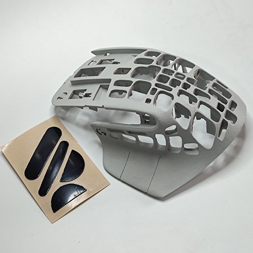 Wireless Mouse Shell Outer Case + Mouse Feet Pad For Logitech MX Master 3/3S