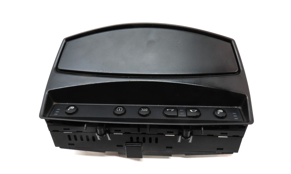 2008 BMW Z4 CONVERTIBLE E85 FRONT CENTER CONSOLE ASHTRAY w/ SWITCH PANEL (BLACK)