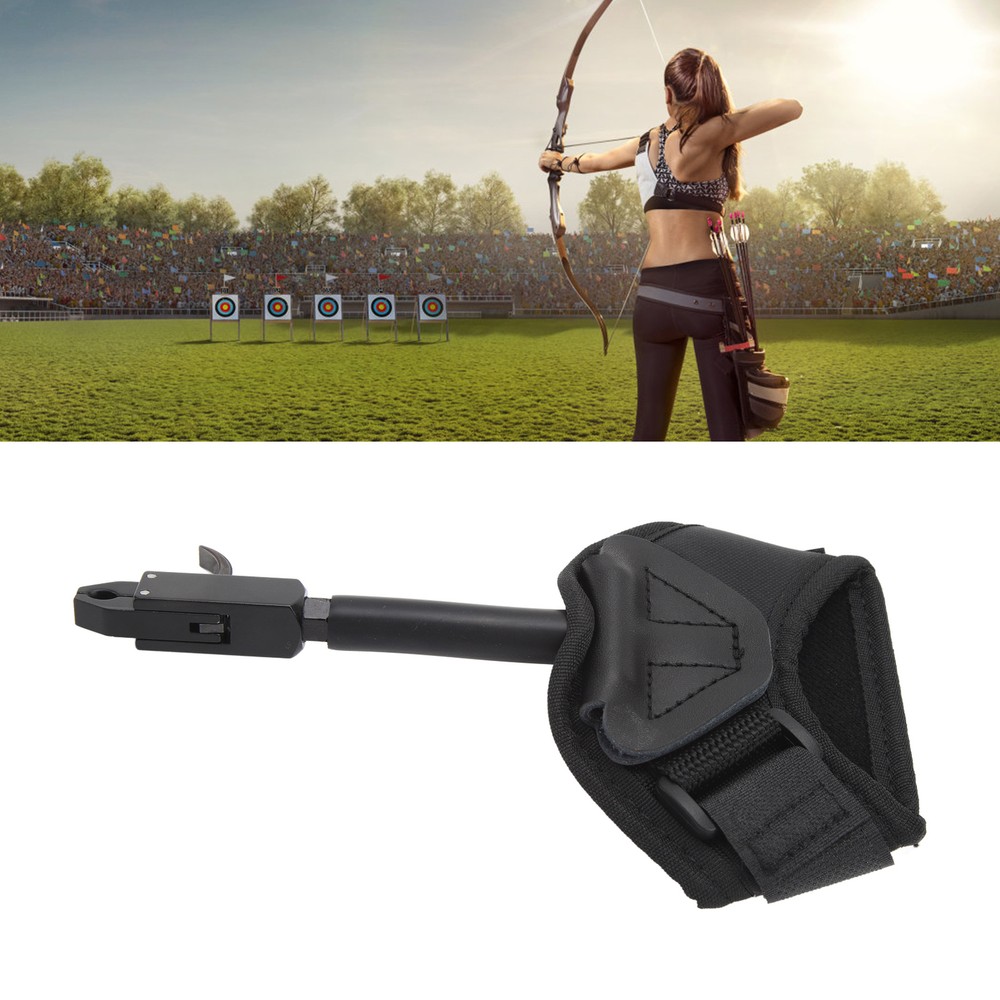 Archery Release Aid Trigger 360 Degrees Rotation Compound Bow Release Auto