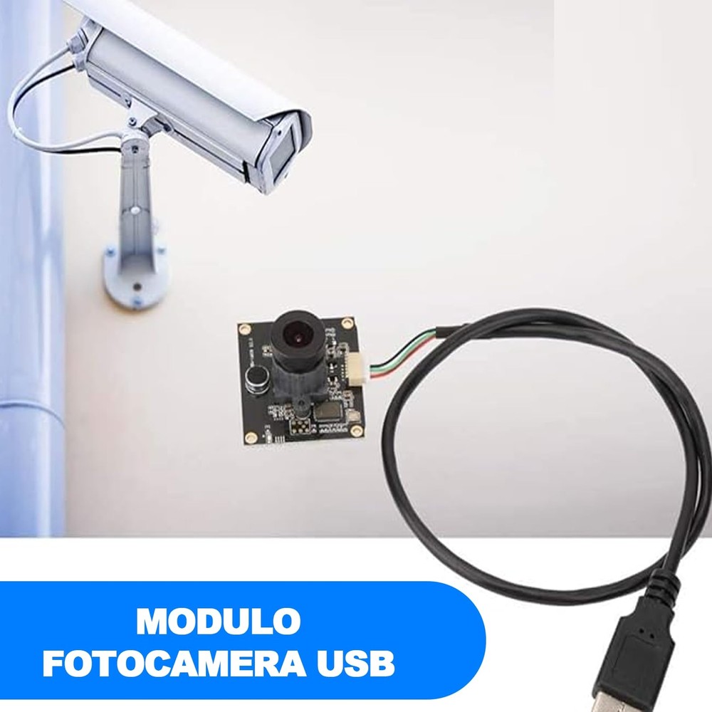 USB Camera Module1600 * 1200 2MP Autofocus 120° Wide Angle Camera Module for ...