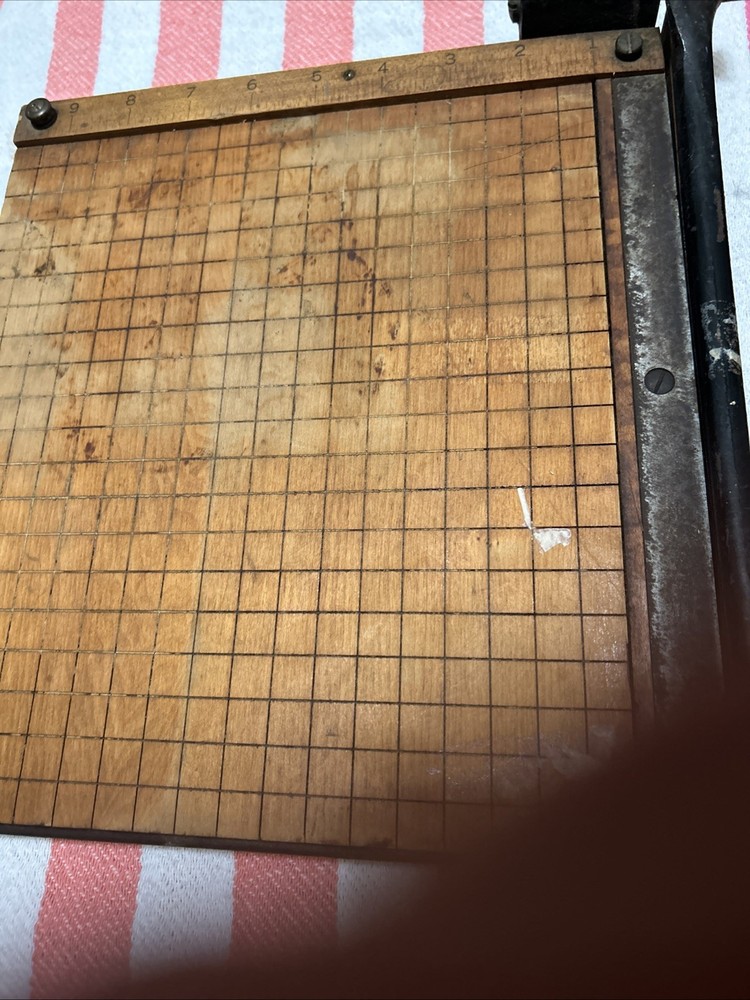 Vintage Paper Cutter Kodak Com