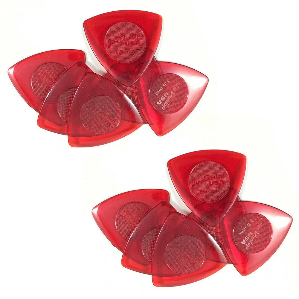 Dunlop Guitar Picks 12 Pack Tri Stubby 1.5mm 473P1.5