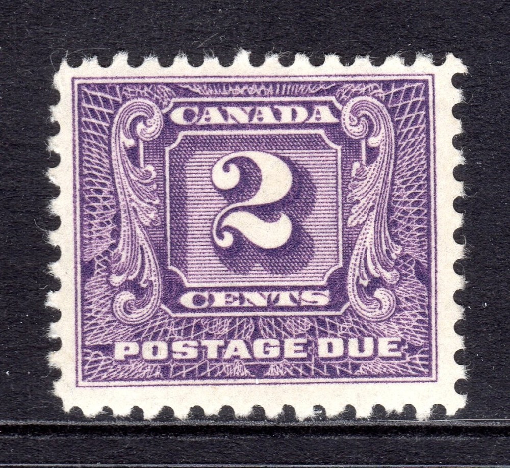 Canada Scott #J 7 VF Unused 1930 2 Cent Postage Due