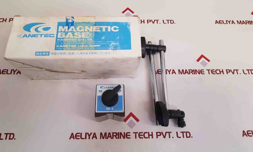 KANETEC MB-B Magnetic Base with Pole Fixture