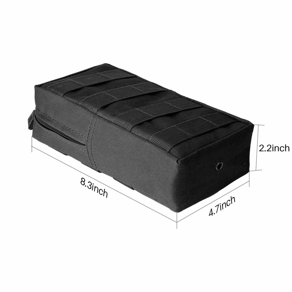 Tactical MOLLE Pouch Multi-Purpose Compact EDC Utility Pouch Admin Organizer