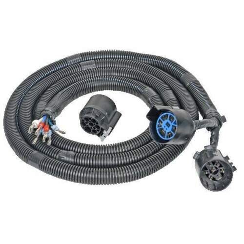 Pollak Engineered 11-932 5th Wheel Trailer Wiring T-Connector Kit 7 Blade