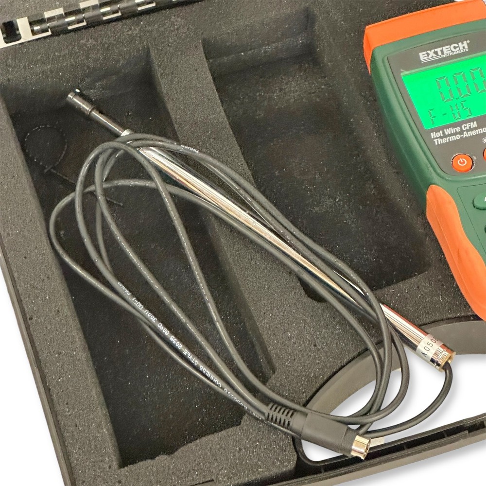 Extech SDL350 Hot Wire Anemometer Datalogger & WindMate WM-100 Wind Meter