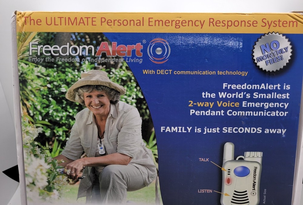 TESTED + WORKING LogicMark FreedomAlert BASE UNIT ONLY