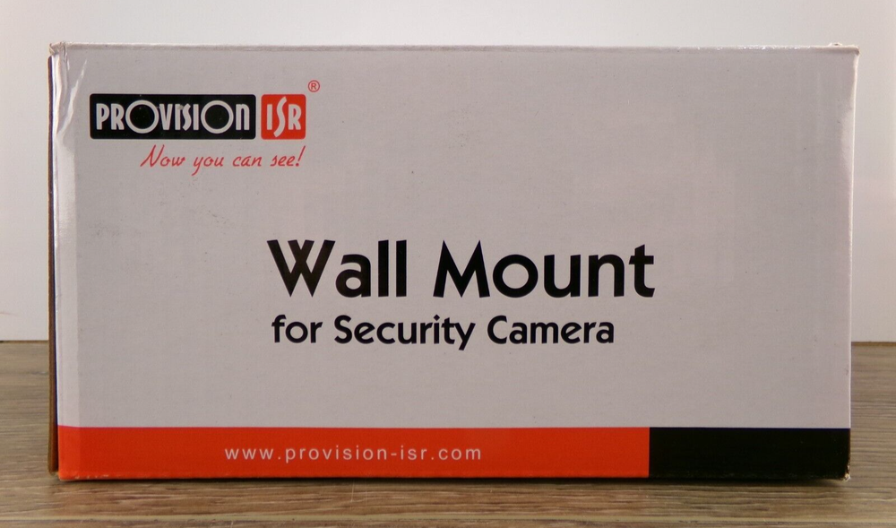 Provision ISR Wall Mount for Security Camera, PR-WB-A, New S2
