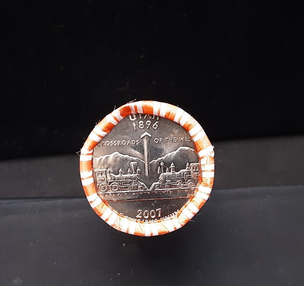 2007-D OBW UTAH STATE QUARTER ROLL
