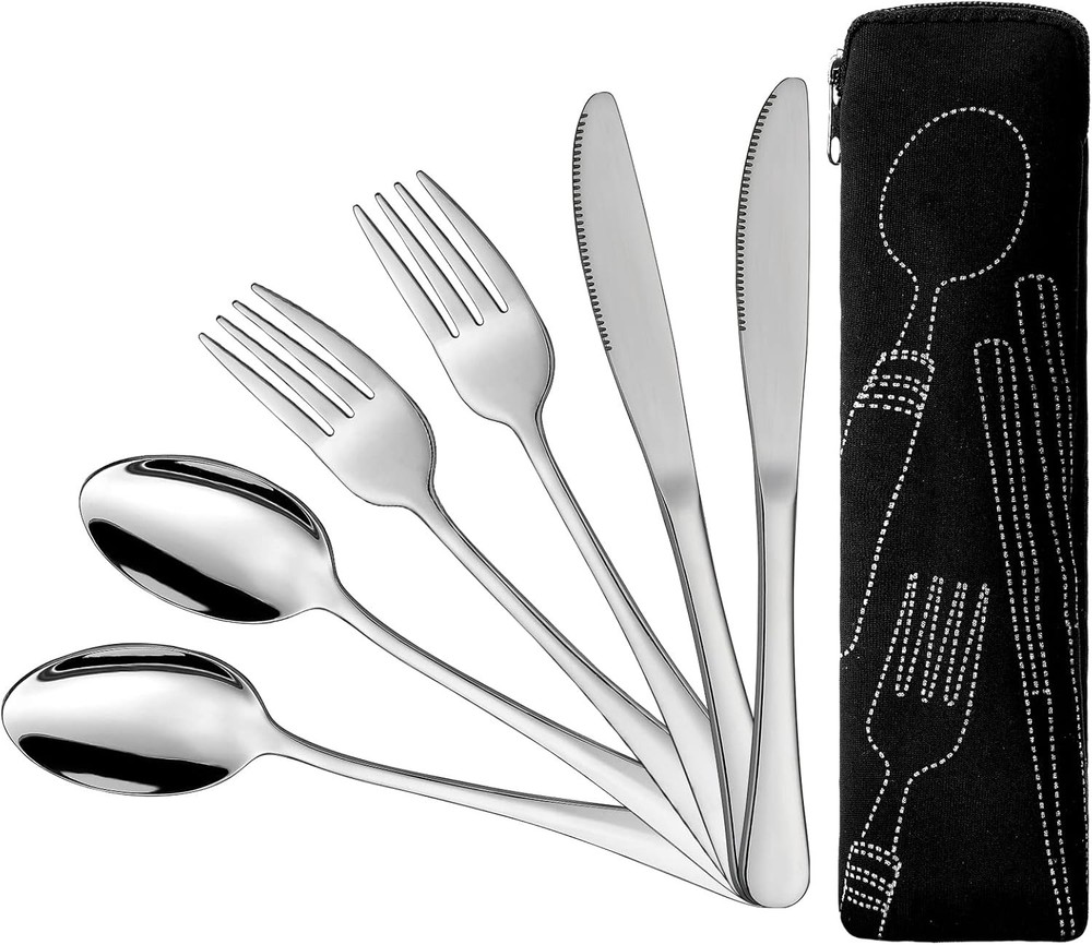 9 Pieces Eating Portion Control Flatware Utensils Bariatric Silverware Weight...