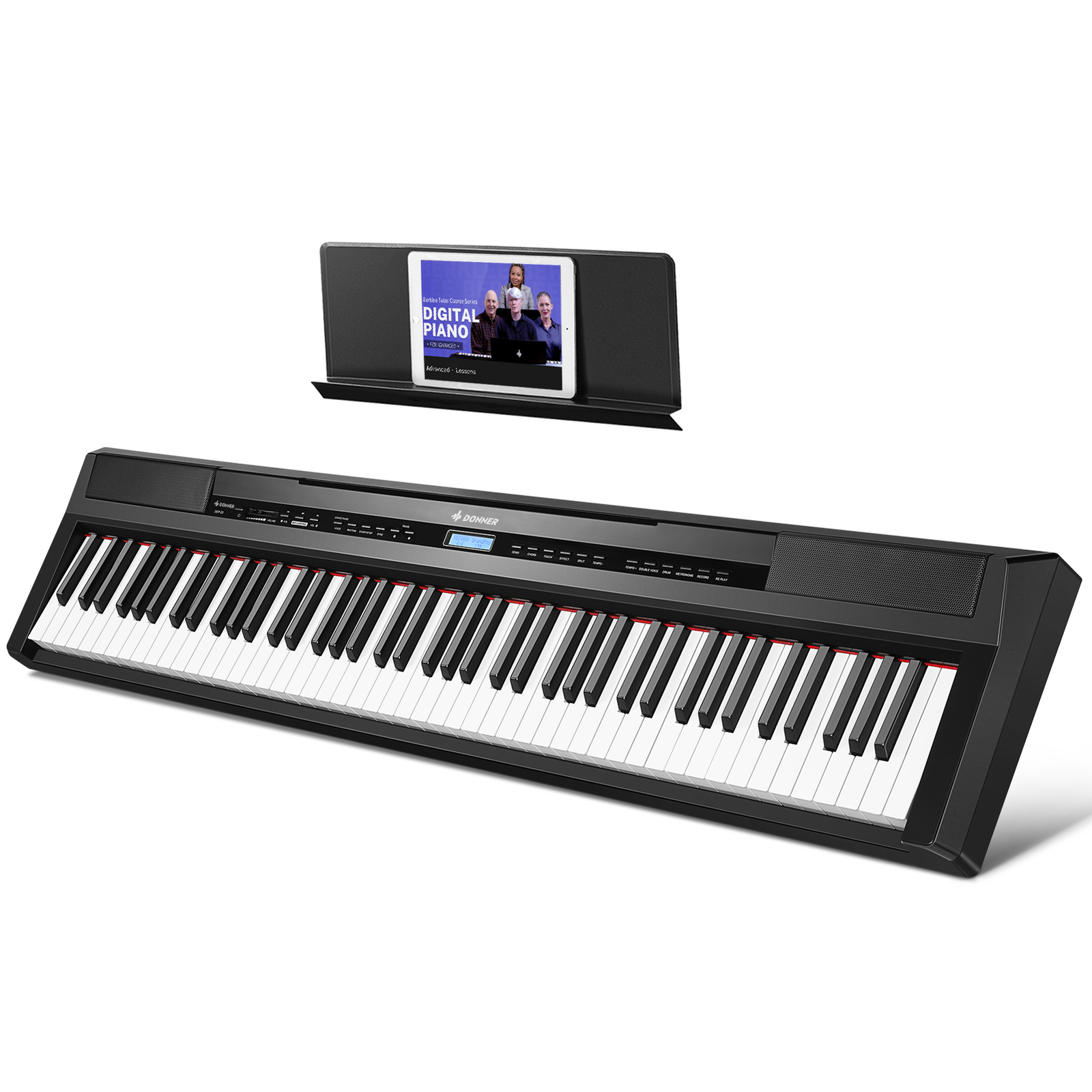 🎹 Donner DEP-20 Digital Piano With Pedal 88 Weighted Key 238 Tone 128 Polyphony