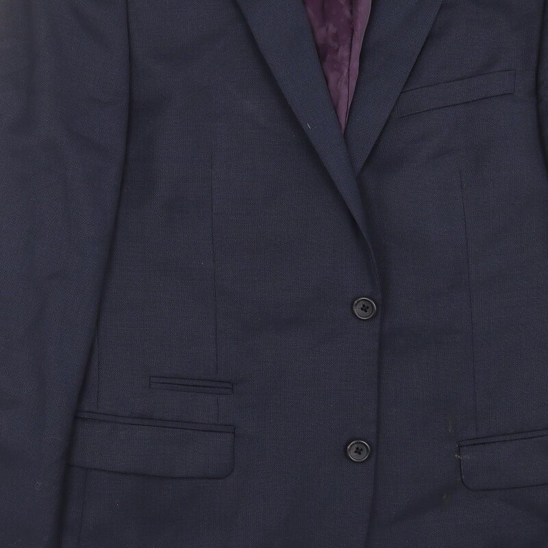 NEXT Mens Blue Wool Blend Suit Jacket Size 42