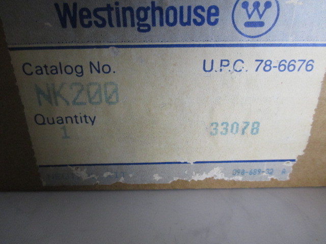 Westinghouse NK200 new
