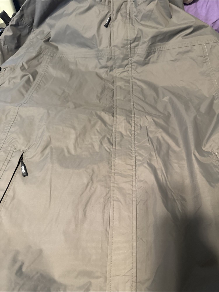 Gander Mountain Guide Series TecH2O Jacket Waterproof Breathable Size: XL Gray